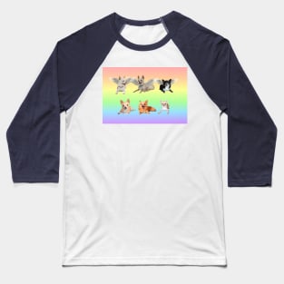 Reyes Bratpack Rainbow Baseball T-Shirt